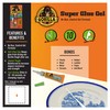 Gorilla Super Glue Gel, Clear Glue, Four 3 Gram Tubes
