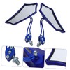 CHILDWEET 1set Motorcycle Rearview Mirrors Handlebar Mirrors for Electric and