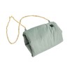 Electric Heating Pouch Green Velvet Heated Hand Warmer Pouch for