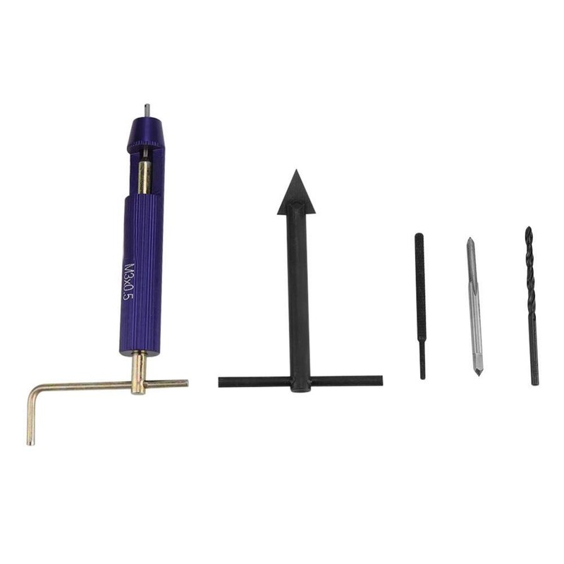 M3 Thread Repair Kit, Stainless Steel Wire Thread Insert Combination