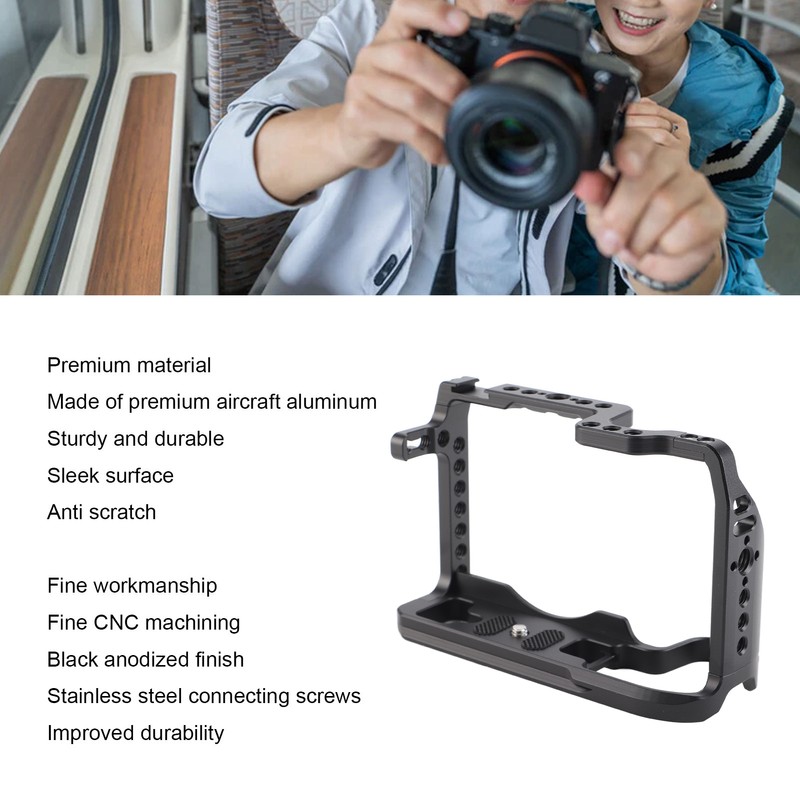 Camera Cage Metal Aluminum Quick Release Camera Cage for RP