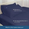 Moonsea 3-Piece Queen Sheet Set Fits 16"-24" Air Mattress with