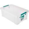 StoreStack 10 Litre Storage Box W400xD255xH150mm Clear RB90123
