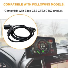 Vanlison OBD2 to HDMI Adapter Cable Compatible with Edge CS2/CTS2/CTS3 Monitors - OEM-Spec Plug & Play Interface Connector - Durable Automotive Diagnostic Tool Part# H00008000