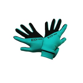 IceDress Two Color Thermal Figure Skating Gloves Sport (Emerald and Black) (CL (10-12)