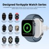 2025 Upgraded Watch Charger,USB C Portable Wireless Magnetic Charging, iWatch