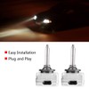 2Pcs D1S 6000K 35W Car Xenon Lamp Headlight Replacement Bulbs