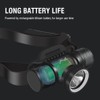 WINDFIRE Luce Frontale subacqueo, 5000 Lumens, 5 Modalità, IPX8 Impermeabile,