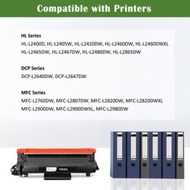 GREENPRINT TN830XL Toner Cartridge Compatible (TN830) TN-830XL TN830xl Toner for Brother Printers MFC-L2760DW L2900DWXL L2820DWXL DCP-L2640DW L2647DW HL-L2400D L2460DWXL L2405W L2420DW L2465DW L2480DW