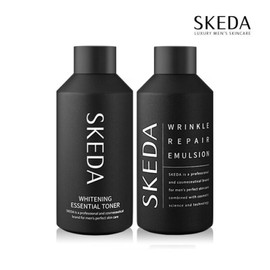Skeda 스케다 링클 앤 화이트닝 럭셔리 2종세트(토너135ml + 링클 리페어 에멀젼 135m Skeda Wrinkle and Whitening Luxury 2-Piece Set (Toner 135ml + Wrinkle Repair Emulsion 135ml)