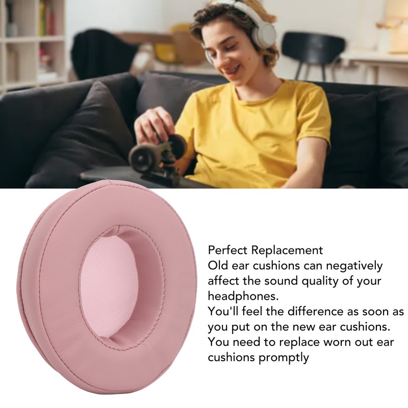 4Pcs Ear Pads Cushions Replacement for RAZER X Headset Soft