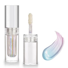 Multichrome Glitter Liquid Eyeshadow, Chameleon Eyeshadow Color Shifting, Holographic Metallic Sparkle Eye Shadow, Long-Lasting Waterproof, High Pigment for Party & Daily Makeup#13