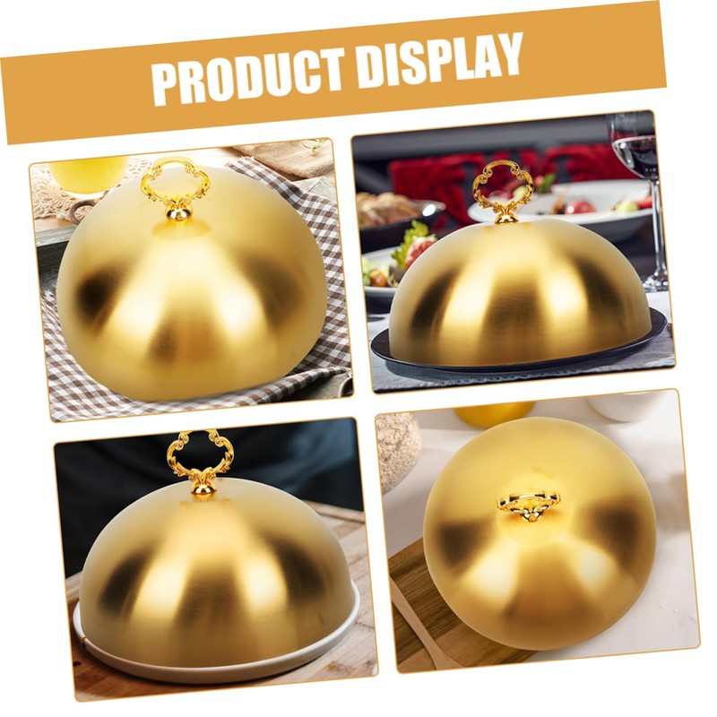 MAGICLULU Elegant Hotel Quality Steak Cover Griddle Grill Accessories Cheese
