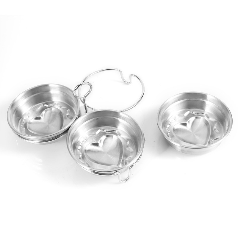 304 Stainless Steel DIY Heart Shape Egg Shaper Mold Cooker