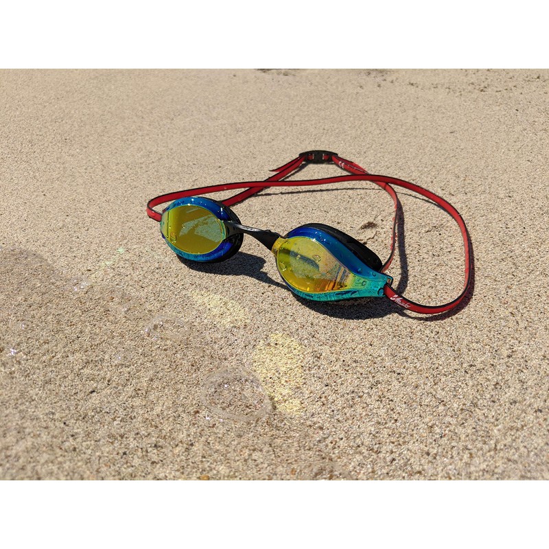 ARiety Professional Swimming Goggles with Swimming Cap in Triathlon Set