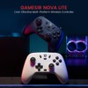 GameSir Nova Lite Wireless Controller, Tri-Mode Connectivity, PC Gamepad Joystick