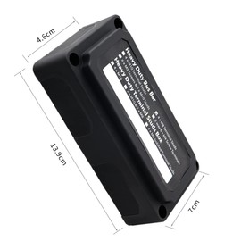 CIYODO Dc Heavy Duty Bus Bar Power Distribution Block for Car and Boat with Cover Modular Design for Easy Wiring Secure Terminal Connections Compact Black