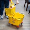 MATTHEW CLEANING PRODUCTS Mop Bucket with 2 Pack Mop Head