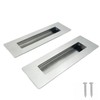 Gfamous Stainless Steel Shell Handle Sliding Door Handle Rectangular 2