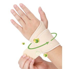 BEOZINZ 2PCS Castor Oil Pack Wrap for Wrist Hand Wrap Wrist Brace for Carpal Tunnel Relief,Adjustable Reusable Compression Support for Women Men Right & Left Hands,Castor Oil Not Included