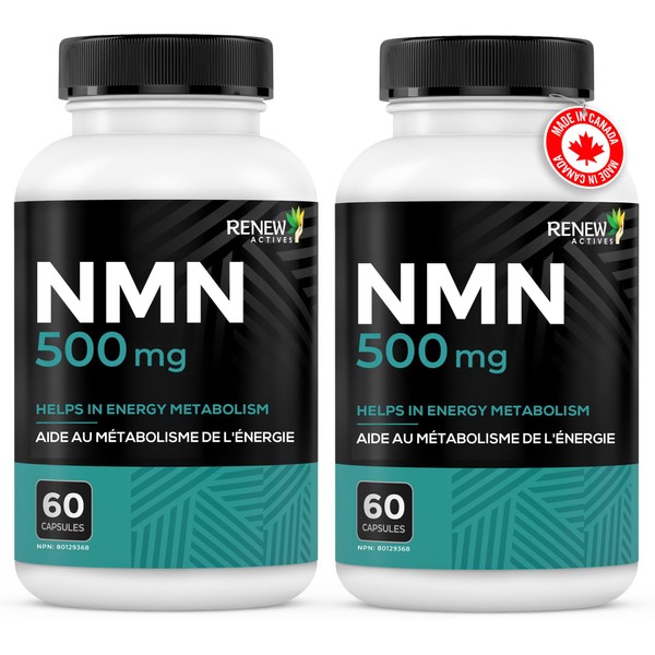 Renew Actives RENEW ACTIVES NMN Supplement 500mg per Serving C