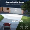 OREiN 10000LM Flood Lights Outdoor, 180°/75FT Motion Sensor Outdoor Lights