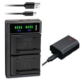 Kastar 1-Pack Battery and LTD2 USB Charger Compatible with Sony NP-FZ100 FZ100 Battery, Sony BC-QZ1, NPA-MQZ1K Charger, Sony Alpha A7R IV (A) α7R IV(A), Alpha A7R4 α7R4, Alpha A7C α7CCamera