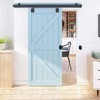 YourGift 4 Inches Barn Door Latch Solid Thicken Stainless Steel
