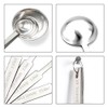 Stainless Steel Measuring Spoons Sets,4 Pieces Metal Measure Spoon for