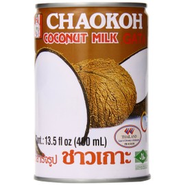 Chaokoh Coconut Milk, 13.5 Fluid Ounce (Pack of 12)
