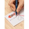 Pentel Calligraphy Sign Pen, Pigment Type, Extra Fine Point, XSESP15EFA,