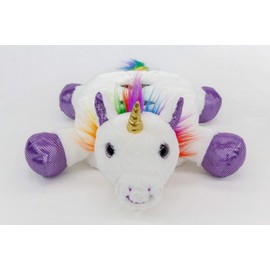 Cup Cozy Critters-The Cuddly Cute Cup Holder-Perfect for Drinks, Snacks, Phones, Remotes and More! (White Unicorn)