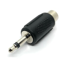 Ome Audio RCA Phono (Female) To 3.5mm (1/8-Inch) Mono Jack (Male) Adapter/Converter