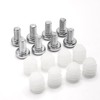 ReplacementScrews Plastic Sleeve and Screw Compatible with IKEA Part 102267
