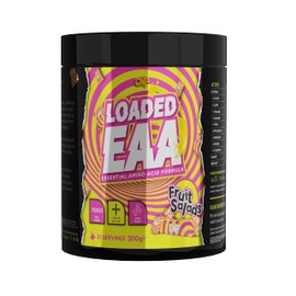 CNP Professional Loaded EAAs, Essential Amino Acids, BCAAs, Muscle Repair & Recovery Powder, 300g / 100g and 30 / 10 Servings, 9 Delicious Flavours (Fruit Salad, 300g)