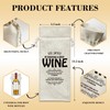 The Secret Of Enjoying Good Linen Wine Bags Gift -