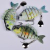 Bass Fishing Lures - Multi Jointed Lifelike Hard Baits with