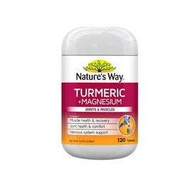 네이쳐스웨이 터메릭 마그네슘 120정 Natures Way Turmeric Magnesium 120 Tablets
