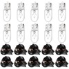 LBRST 10 x T10 White 168 Halogen Lights Bulbs 10