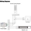 Electromagnet Flush Mount 180KG 350LBS Holding Force Embed Electric Magnetic
