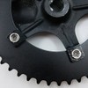 SENQI CNC Fixed Gear Chainwheel Bicycle Crankset 48T 170mm (Black)