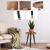 KGPLOME Plant Stand Indoor,Mid Century Walnut Wood Plant Table, Heavy