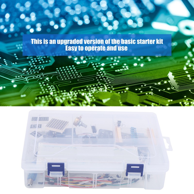 Basic Starter Module Kit Plastic Learning Experiment Electronics Component for
