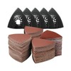 130 Pieces Multi Tool Sanding Pad Set, 5 Pieces Triangular