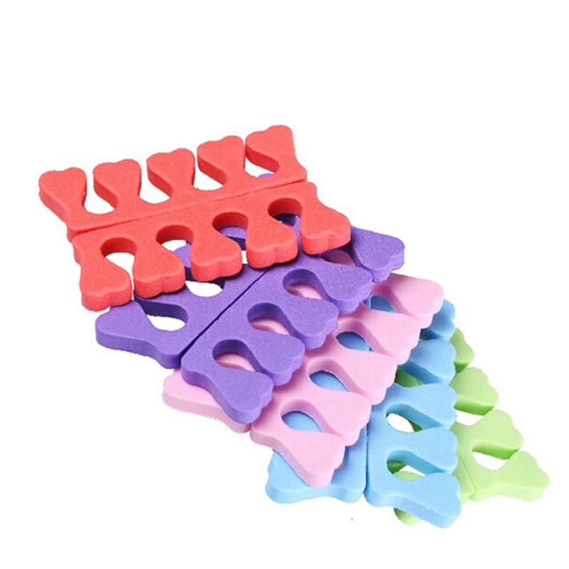 KESYOO Foot Separator Soft Eva Foam Toe Separator Toe Care