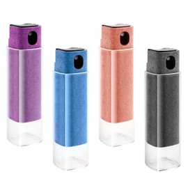 Bildschirmreiniger 4 Stück, 3-in-1 Bildschirmreinigungs-Sprühflasche & Mikrofasertuch,Wischer-Handyreiniger,Fingerabdrucksicherer Sprühflaschen für Telefone/Laptop/Tablet/Monitore & Autobildschirme