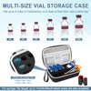 Portable Peptide Case for Fridge, Holds Peptide 1-30ml Vials Standard