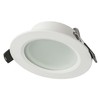 SEBSON 6x Downlight type 15 Bathroom IP44, Aluminium, White, LED/Halogen