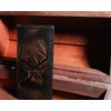 DK86 DK86 Deer Long Wallet For Men Full Grain Leather