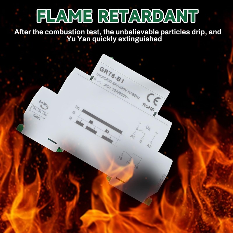 DEWIN Delay Time Relay, GRT6-B1 Single Function Time Relay, Mini